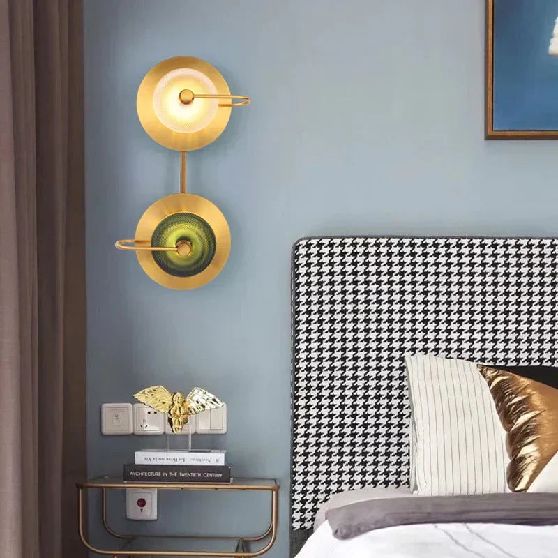 Elegant Wall Glass Light