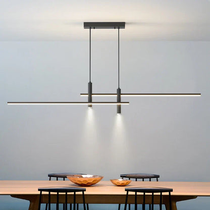 Modern Slim LED Pendant Light for Kitchen Dining - Lusomart
