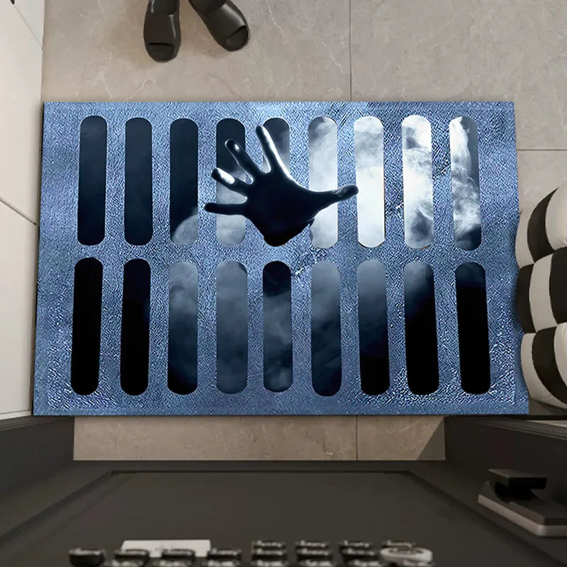 Haunted House Welcome Mat