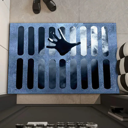 Haunted House Welcome Mat