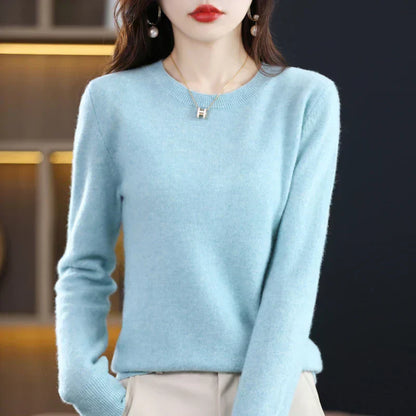Warm Cozy Wool Cashmere Winter Sweater