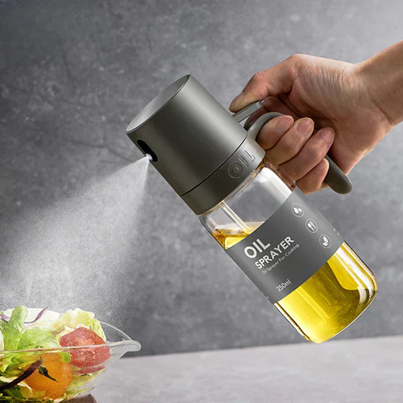 Premium Glass Oil Spray Bottle 250ml For Easy Cooking - Lusomart