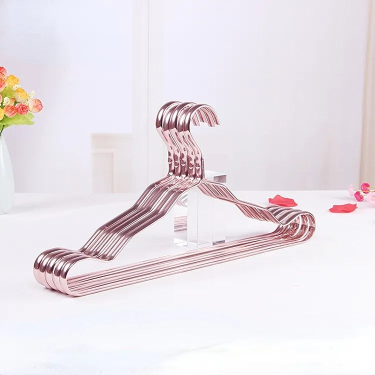 Strong Metal Closet Hangers | Sturdy Space Saving Set