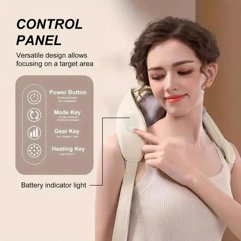 Portable Relaxing Massage Necklace