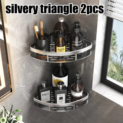 Wall Mounted Bathroom Storage Shelf