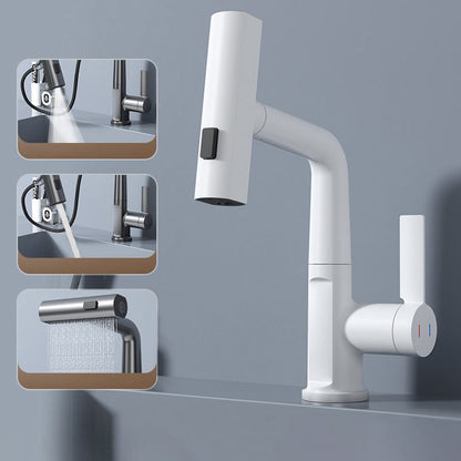 Flexible Kitchen Faucet With Long Extendable Hose