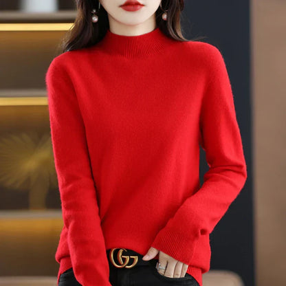 Soft Wool Sweater for Women Winter Warmth