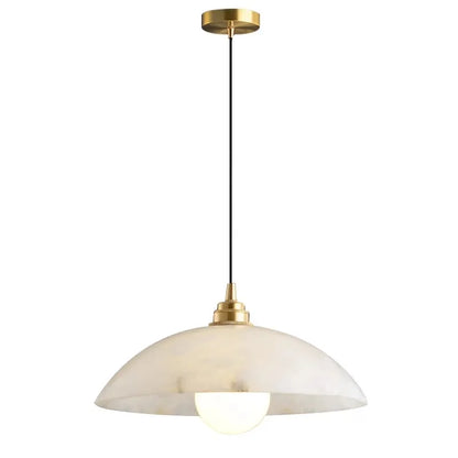 White Marble Pendant Light Fixtures