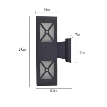 Dual Outdoor Security Lamp