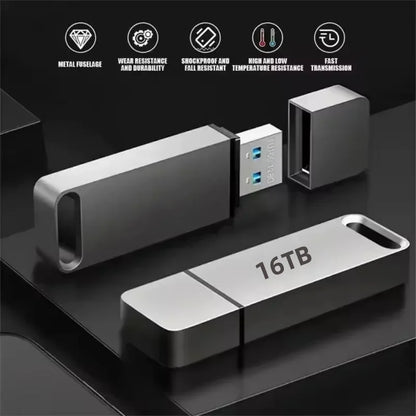 Fast USB 3.2 Waterproof Portable Hard Drive