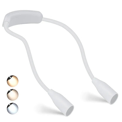 Portable LED Reading Lamp – Adjustable Neck Light
