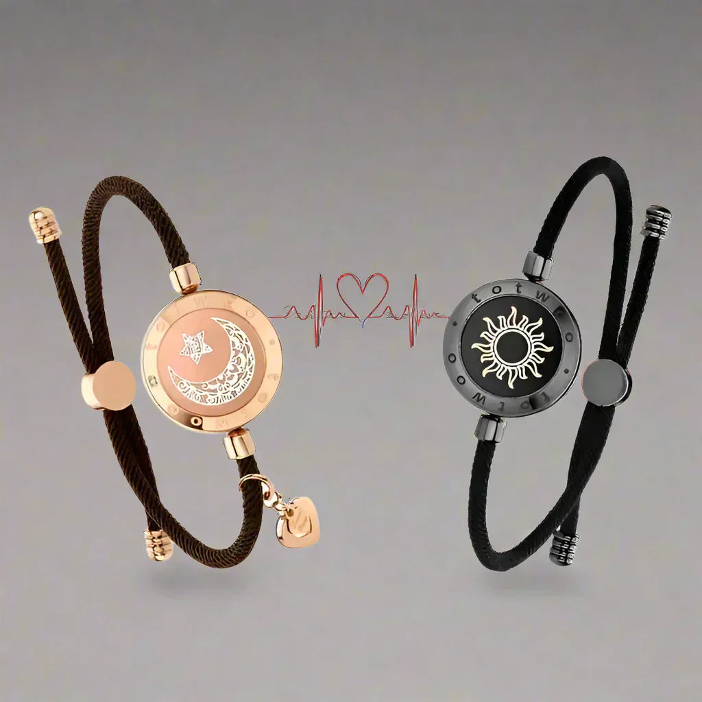 Couple Distance Tracker LED Wristband