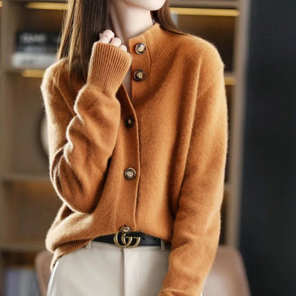 Soft Crew Neck Knit Sweater