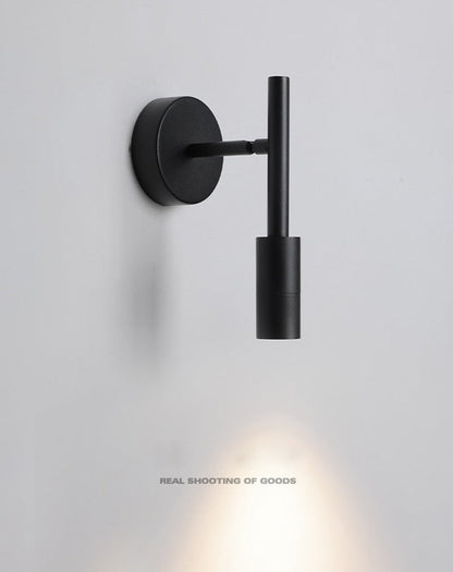 Flexible Black Adjustable Wall Reading Lamp