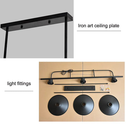 Rustic Industrial Style Ceiling Chandelier