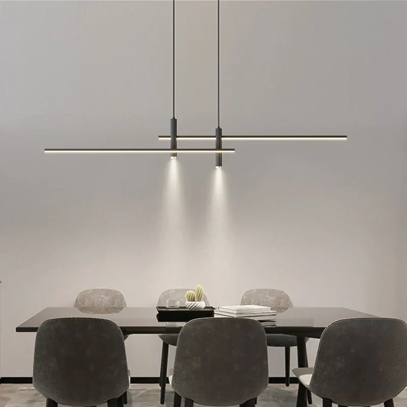Modern Slim LED Pendant Light for Kitchen Dining