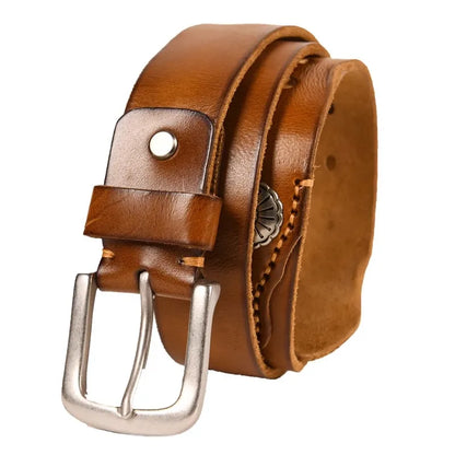 Leather Traditional Cowboy Belt