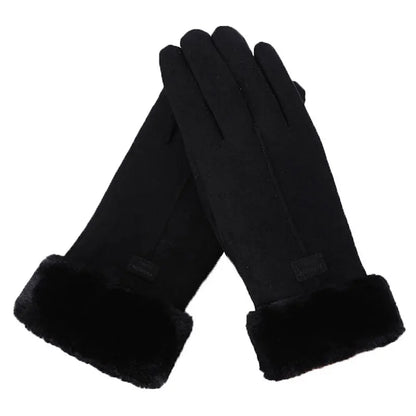 Warm Pink Waterproof Touchscreen Winter Gloves