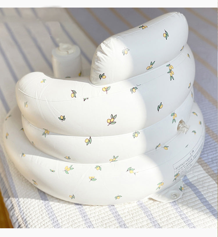 Comfortable Baby Feeding Chair with Pump and Curve Back