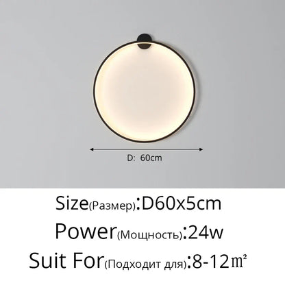 Dimmable LED Wall Lamp with Adjustable Brightness
