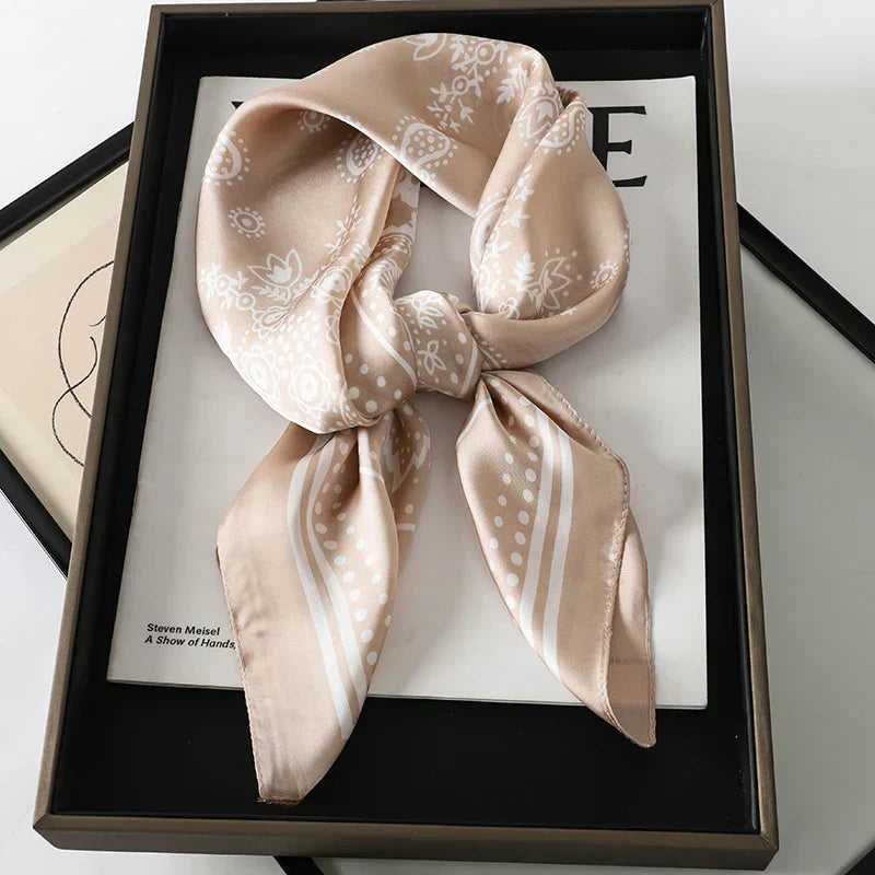 Soft Plaid Neck Scarf in 2 Versatile Colors