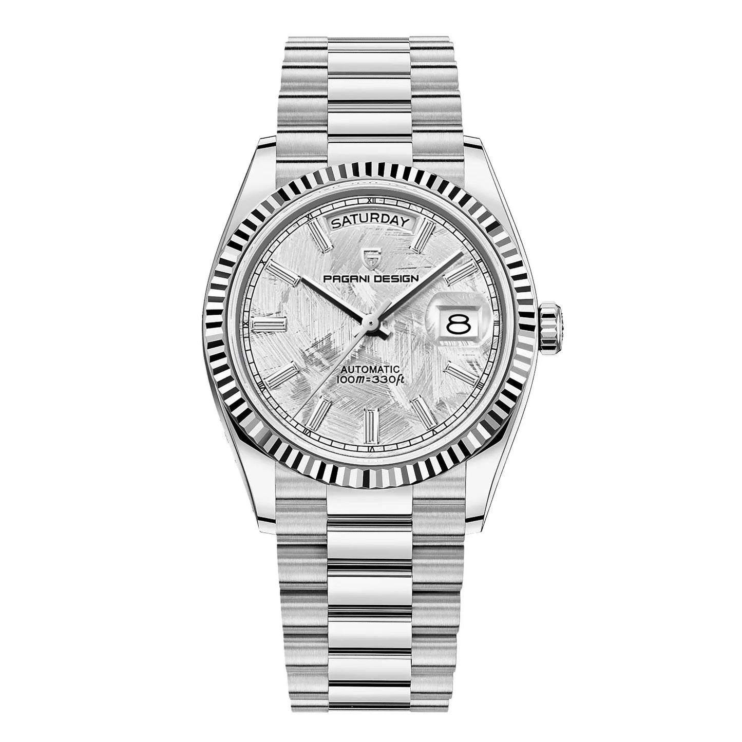 Luxury Auto Stainless Steel Date Watch