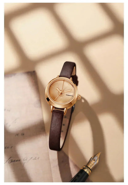 Classic Small Leather Watch for Ladies