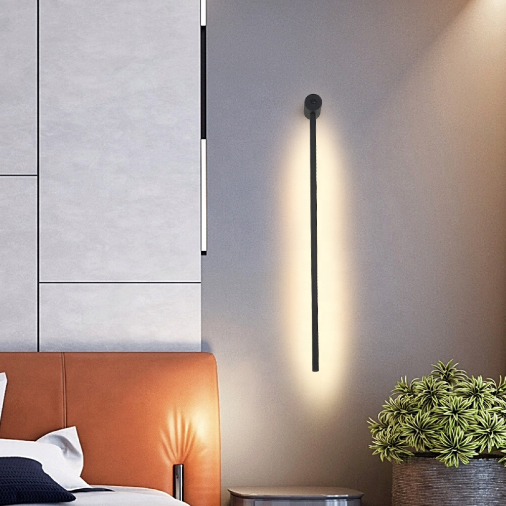 Slim Modern Linear LED Wall Light - Lusomart