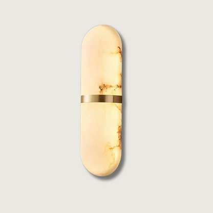 ScandiGlow – Minimalist Marble Wall Light for Contemporary Spaces 1