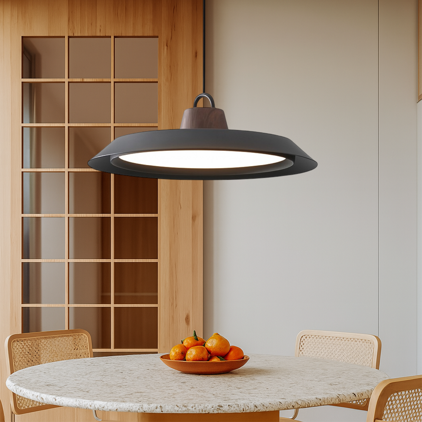 Rustic Wooden Hanging Light for Kitchen Dining - Lusomart