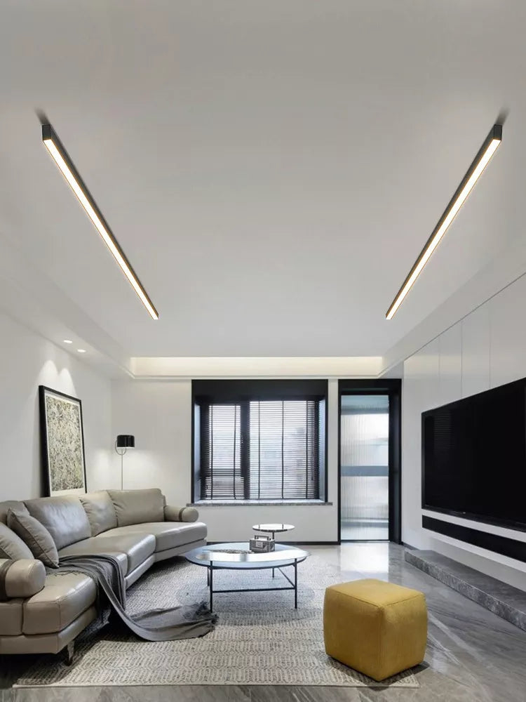 Simple Sleek LED Outdoor Ceiling Lamp - Lusomart