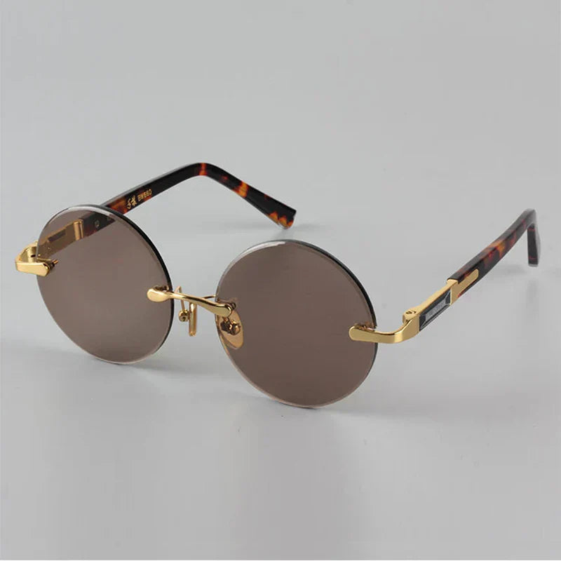 Stylish Frameless Sunglasses UV Protection Anti Scratch