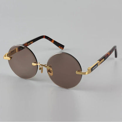 Stylish Frameless Sunglasses UV Protection Anti Scratch