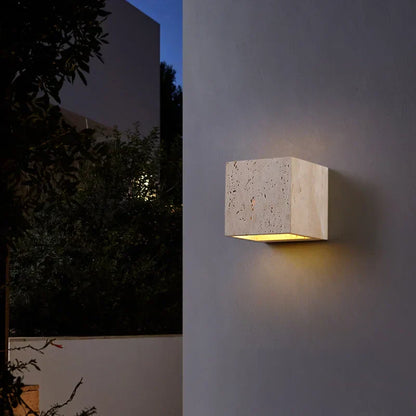 Modern Perforated LED Wall Light Fixture
