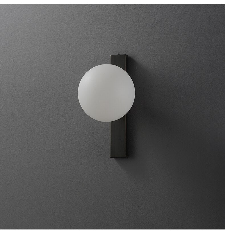 Warm Copper LED Wall Light for Modern Homes