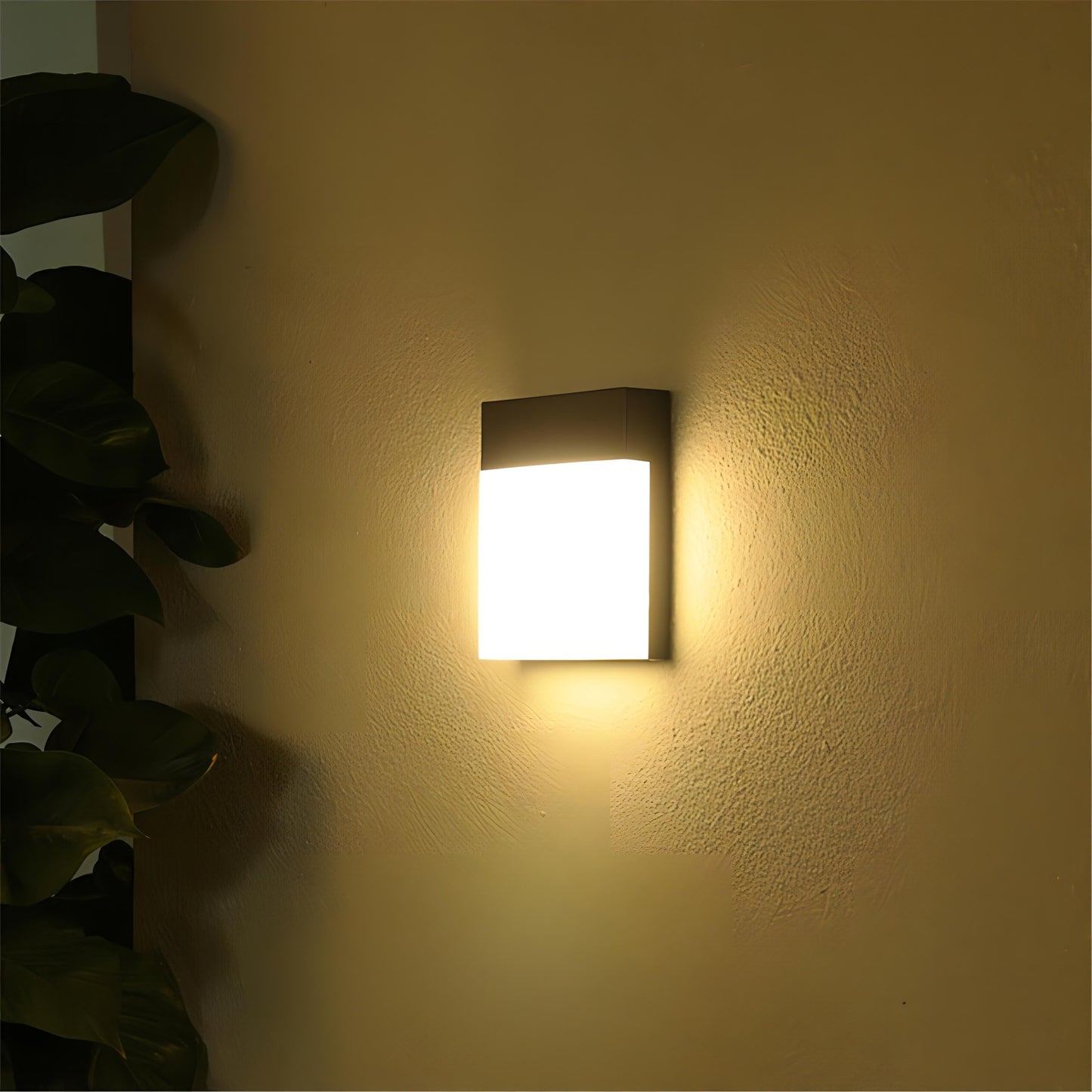 Contemporary Outdoor LED Wall Lantern 18W