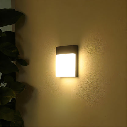 Contemporary Outdoor LED Wall Lantern 18W