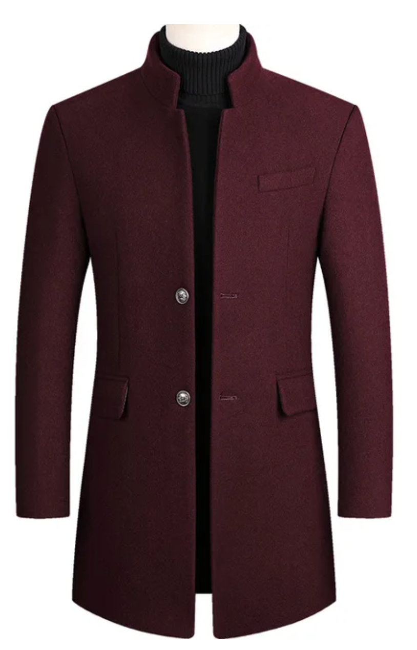 Thermal Insulated Parka Coat For Men With Soft Lining