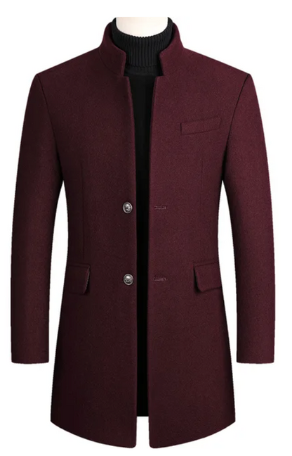 Thermal Insulated Parka Coat For Men With Soft Lining