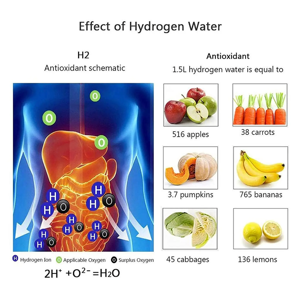 Portable Alkaline Water Bottle for Fitness Hydration