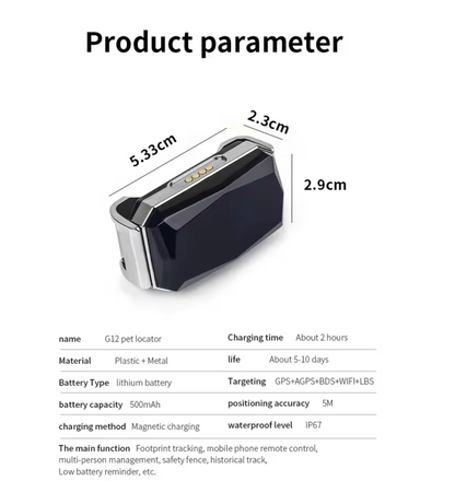 Compact GPS Device for Live Location Tracking