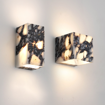Sconiq | Elegant Marble Cube Wall Lamp for Modern Interiors 7