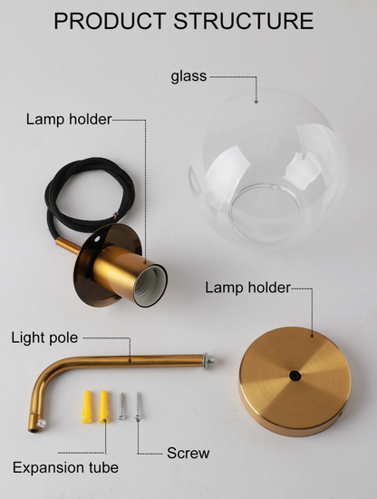 Elegant Hanging Wall Light