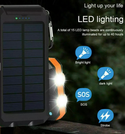Compact Waterproof Portable Power Bank Charger