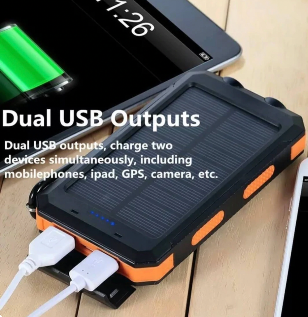 Compact Waterproof Portable Power Bank Charger