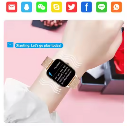 Slim Ladies Smart Watch With Key Functions