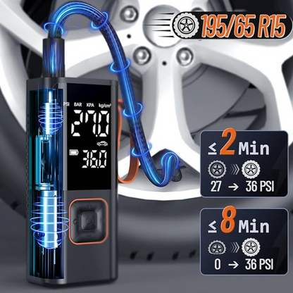 Portable Compact Air Compressor for Car, Bike, Ball