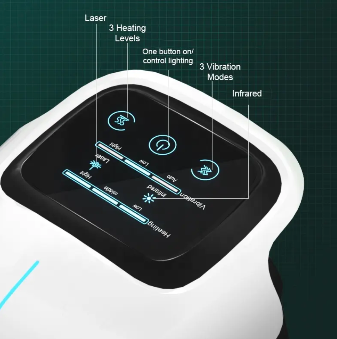 Soothing Knee Massager for Fast Pain Relief