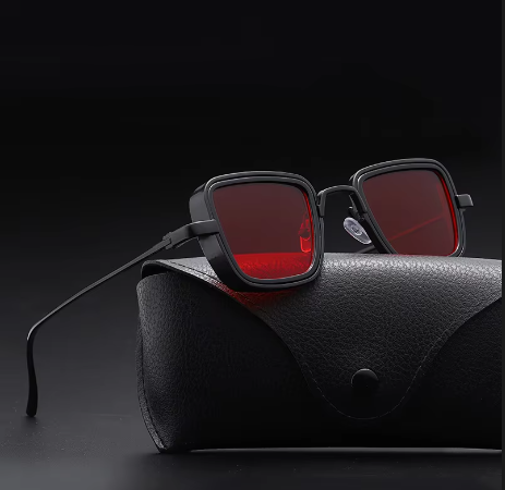 Trendy Steampunk Metal Aviator Sunglasses Polarized Lenses