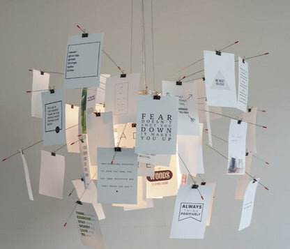 Customizable Hanging Crystal Lamp